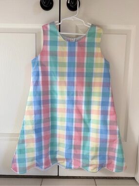 NWT TBBC Beaufort Bonnet Company Piedmont Plaid Dress size 12